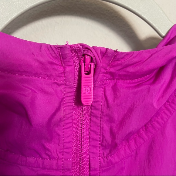 Lululemon Hood Lite Packable Jacket Purple Highlight - Picture 6 of 11